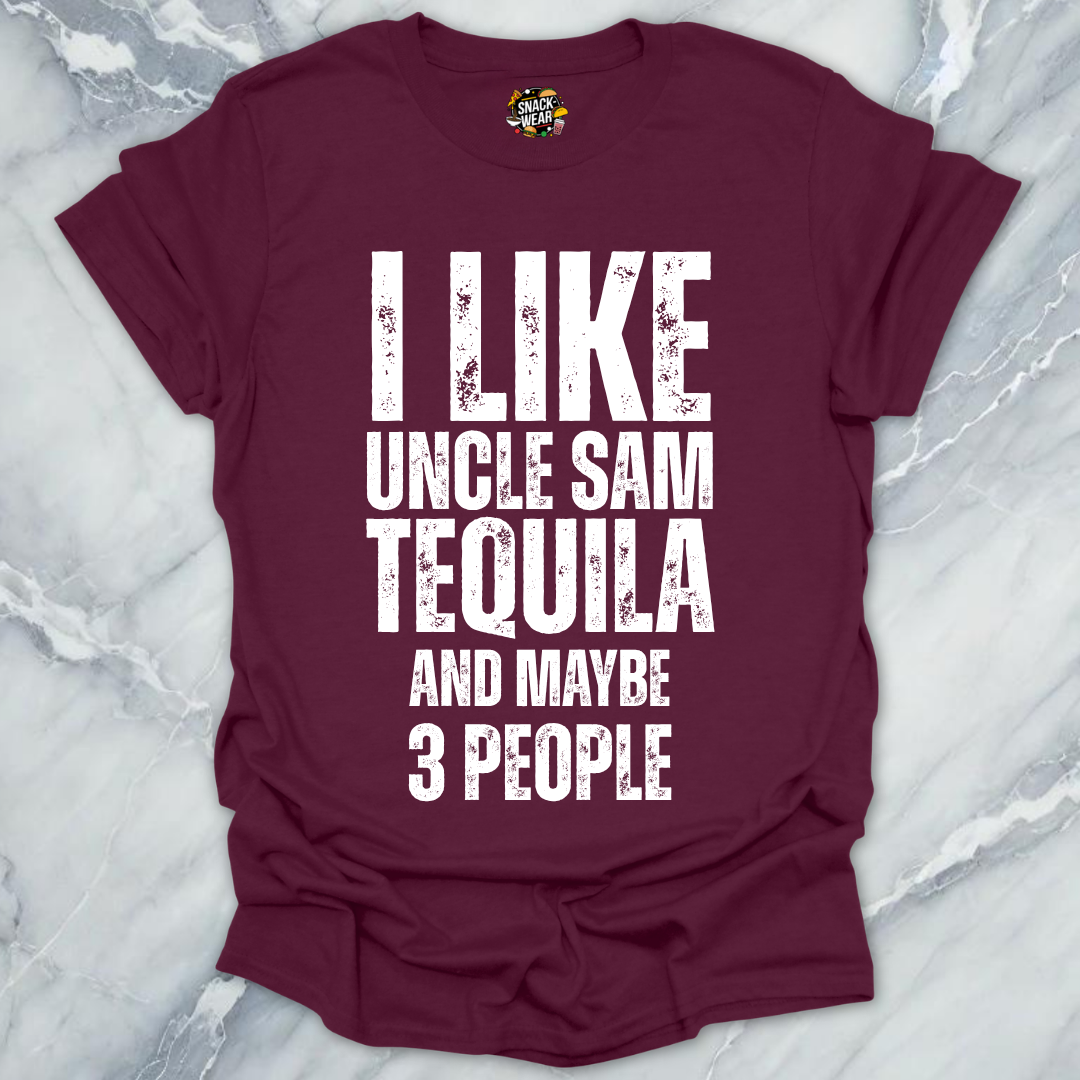 Tequila Uncle Sam 3 People T-Shirt