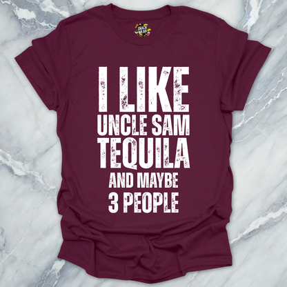 Tequila Uncle Sam 3 People T-Shirt