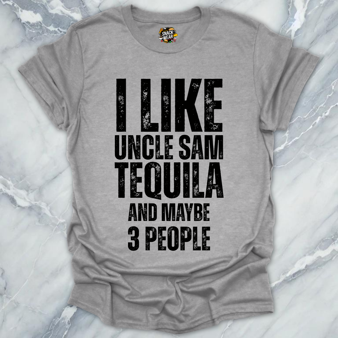 Tequila Uncle Sam 3 People T-Shirt