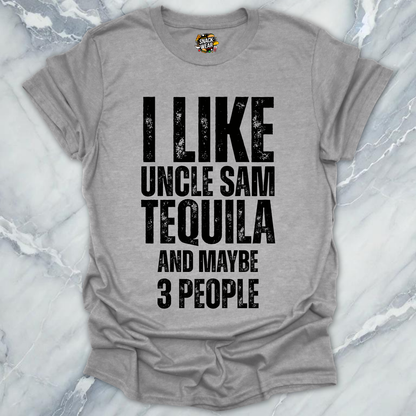 Tequila Uncle Sam 3 People T-Shirt