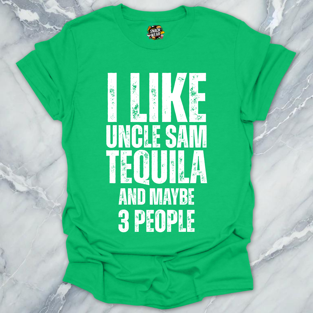 Tequila Uncle Sam 3 People T-Shirt