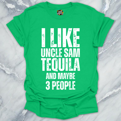 Tequila Uncle Sam 3 People T-Shirt