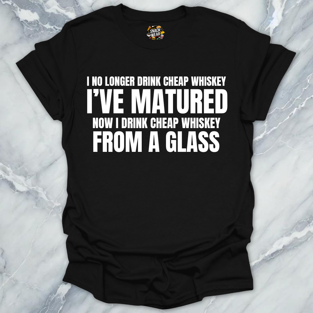Cheap Whiskey Glass T-Shirt