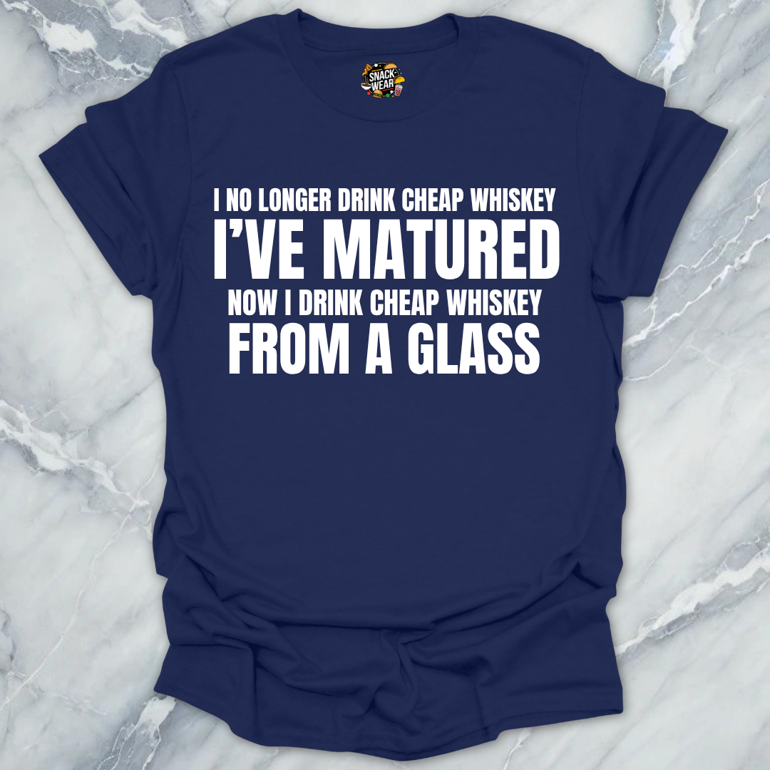 Cheap Whiskey Glass T-Shirt