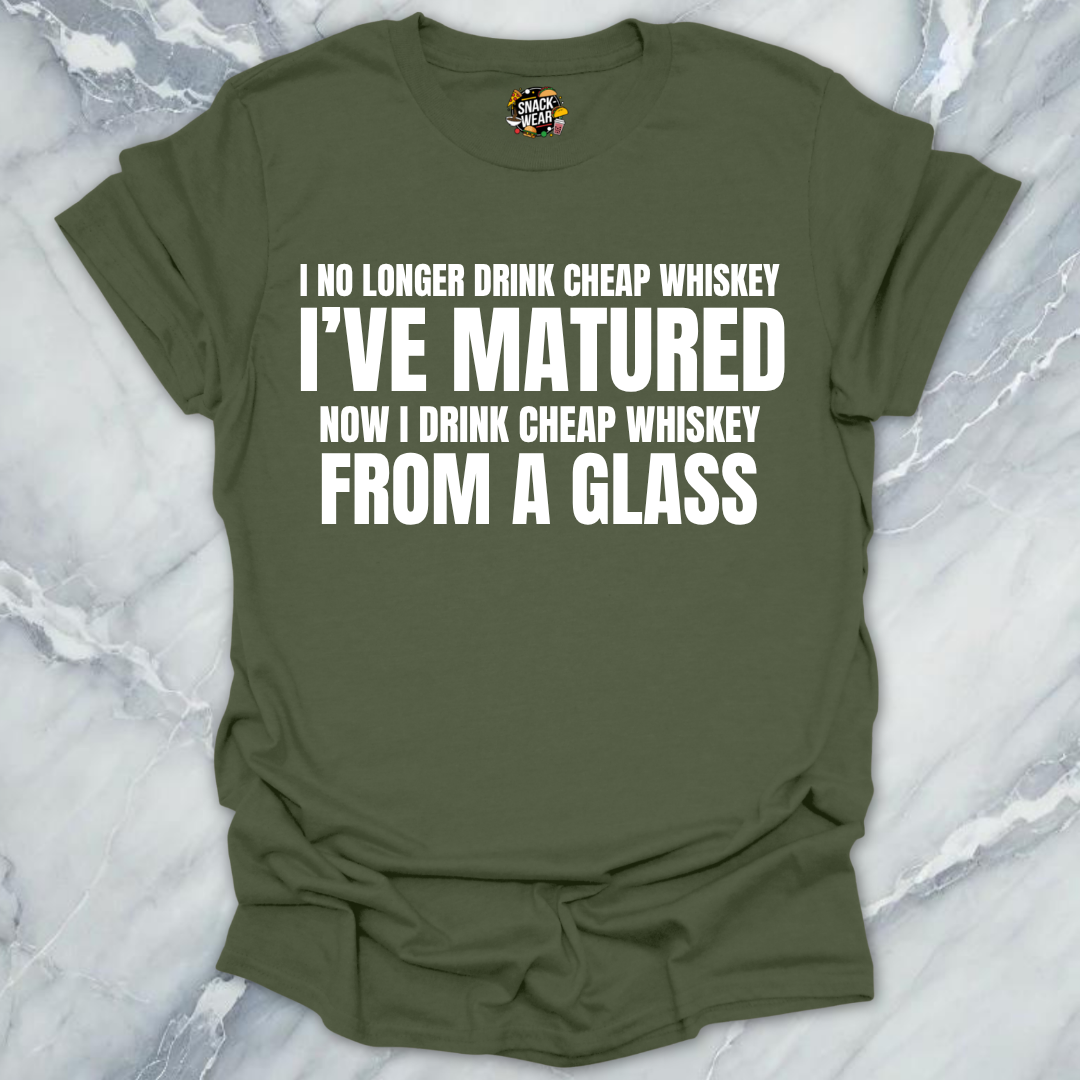 Cheap Whiskey Glass T-Shirt