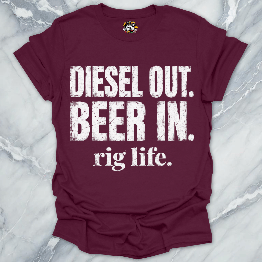Diesel Out Beer In T-Shirt