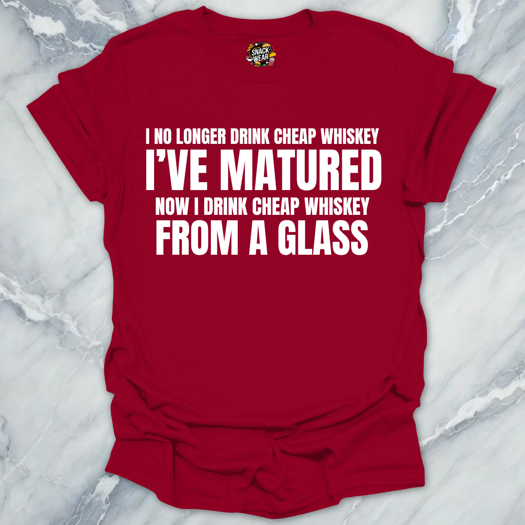 Cheap Whiskey Glass T-Shirt