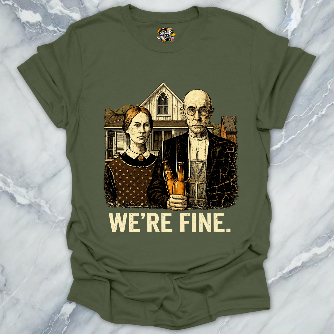 We're Fine Beer T-Shirt