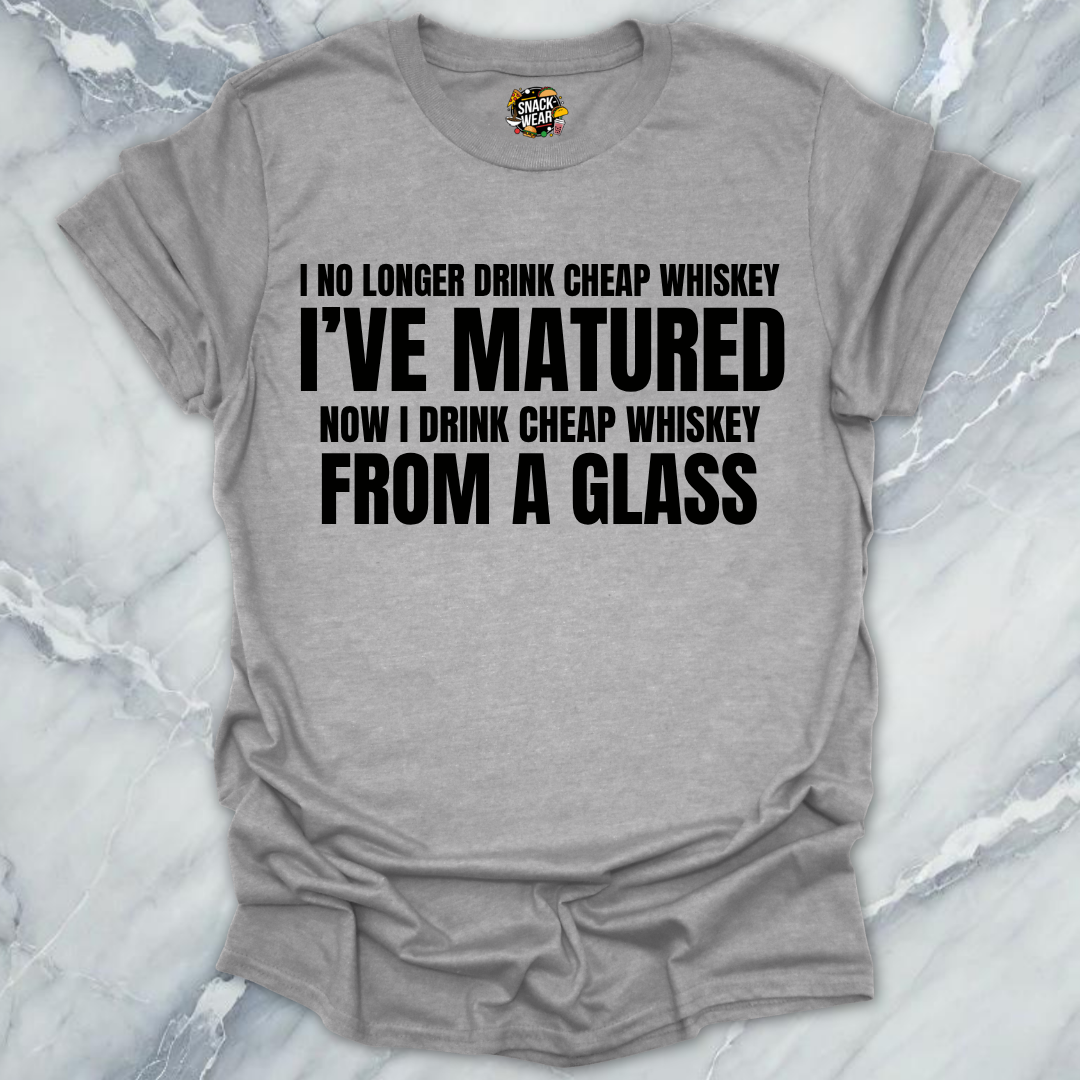 Cheap Whiskey Glass T-Shirt