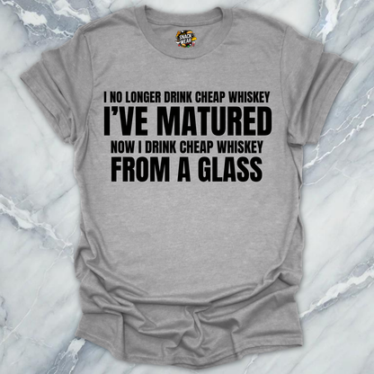 Cheap Whiskey Glass T-Shirt