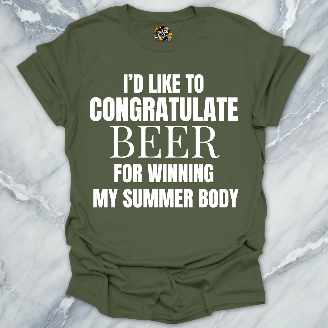 Congratulate Beer T-Shirt