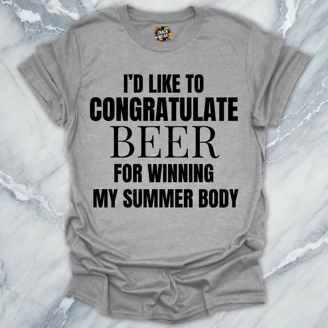 Congratulate Beer T-Shirt