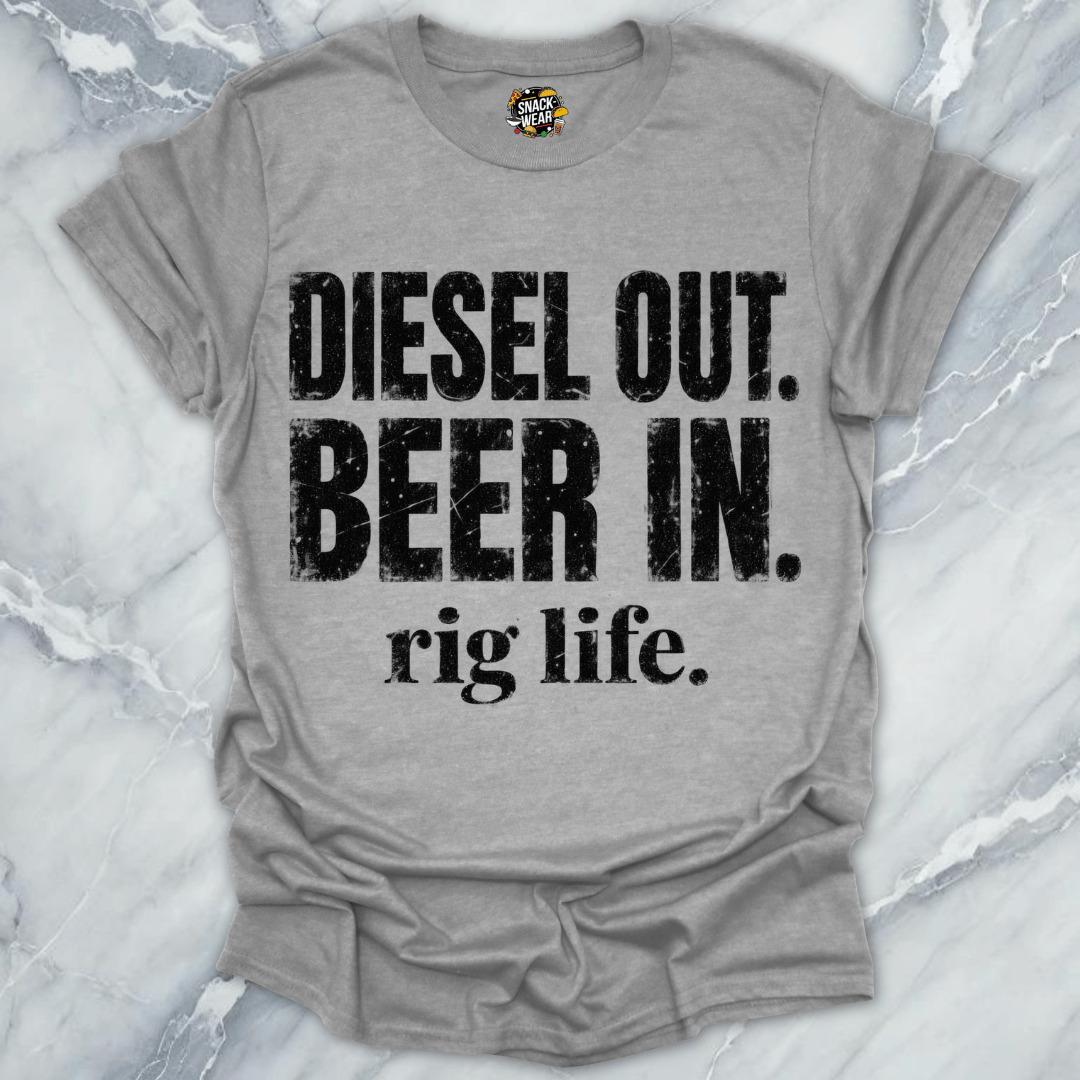 Diesel Out Beer In T-Shirt