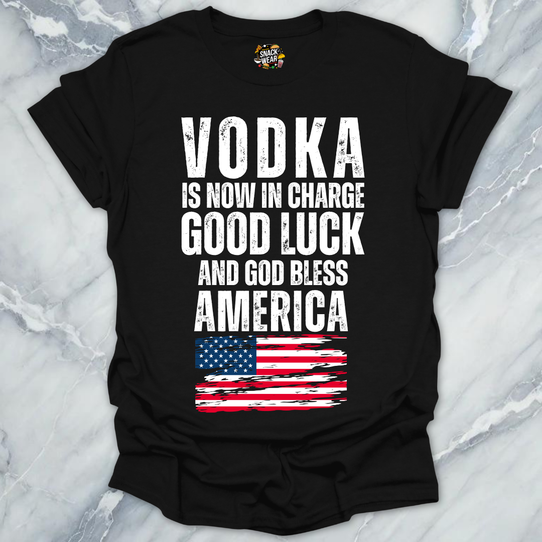 Vodka In Charge America T-Shirt