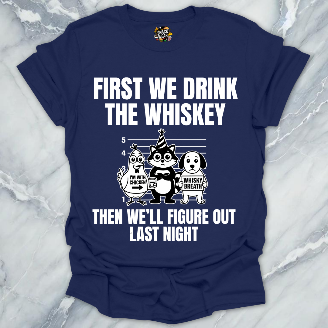 Whiskey Mug Shot T-Shirt