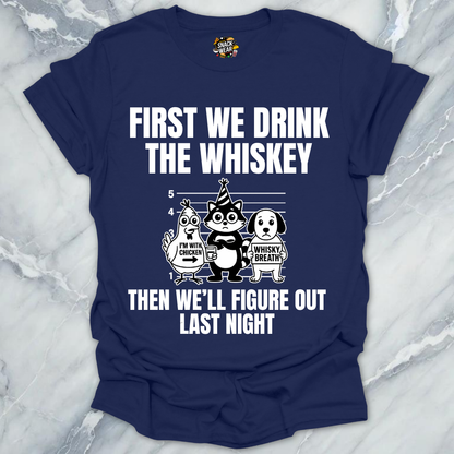 Whiskey Mug Shot T-Shirt