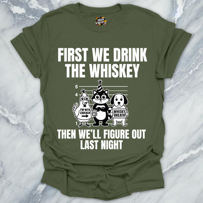 Whiskey Mug Shot T-Shirt