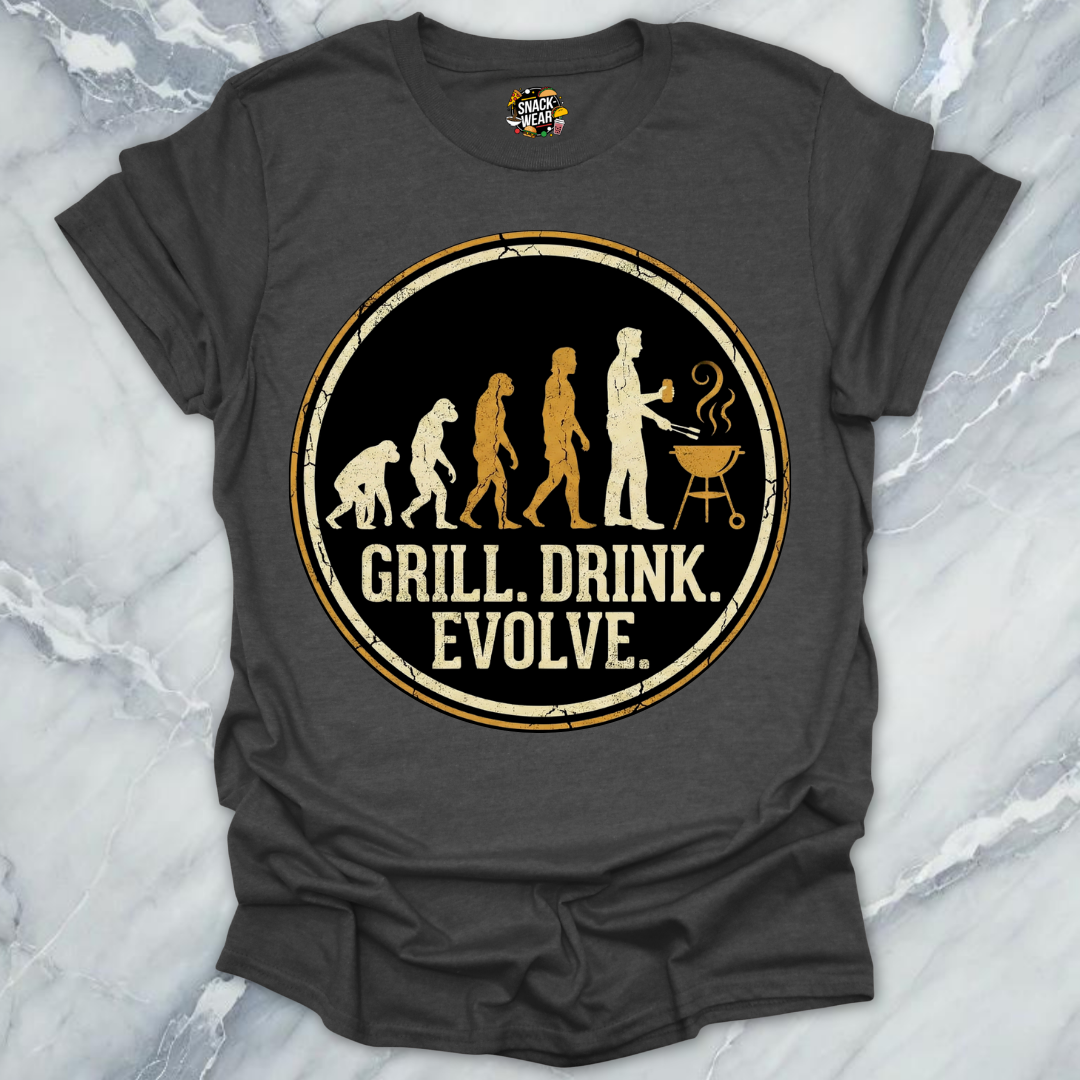 Grill Drink Evolve T-Shirt