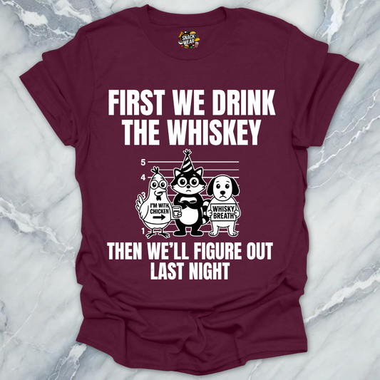 Whiskey Mug Shot T-Shirt