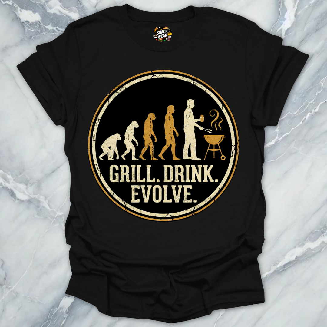 Grill Drink Evolve T-Shirt