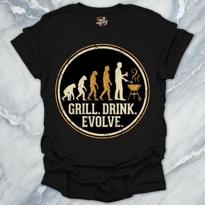 Grill Drink Evolve T-Shirt