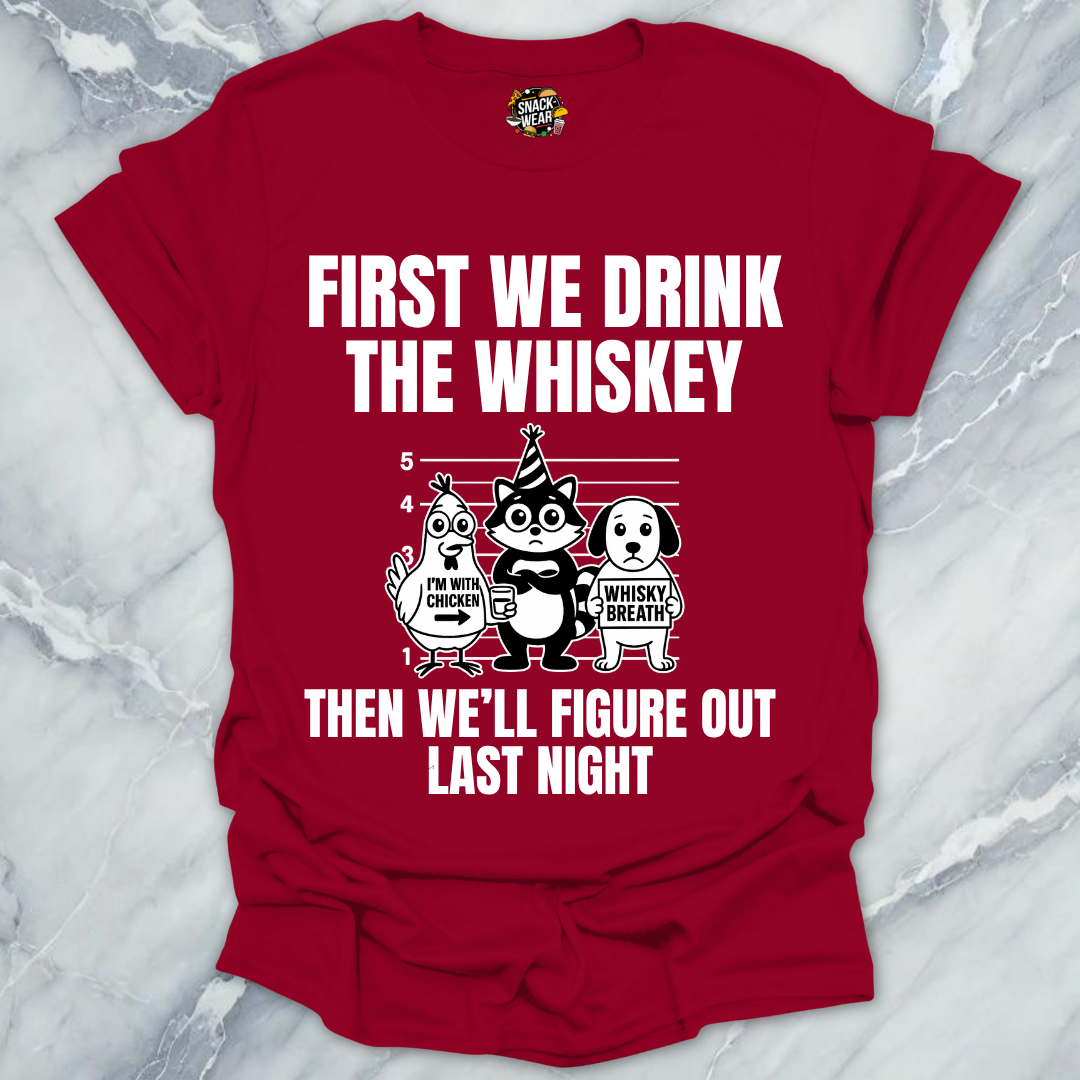 Whiskey Mug Shot T-Shirt