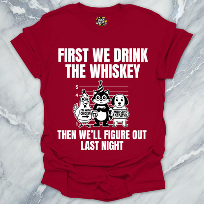 Whiskey Mug Shot T-Shirt