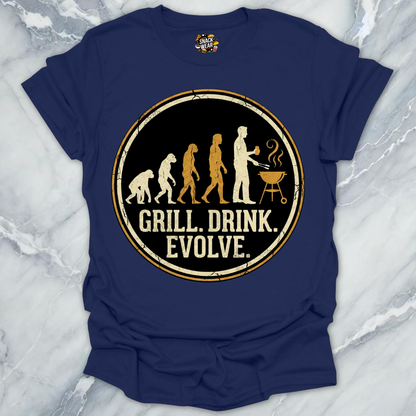 Grill Drink Evolve T-Shirt