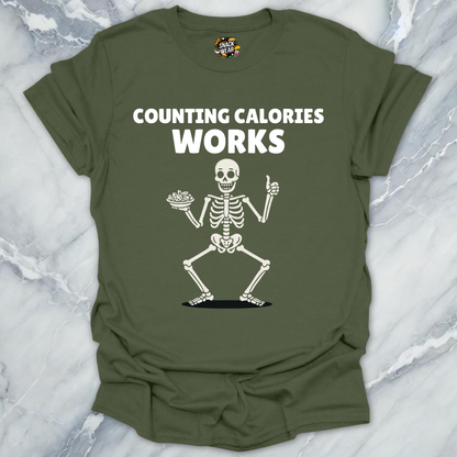 Counting Calories Works T-Shirt