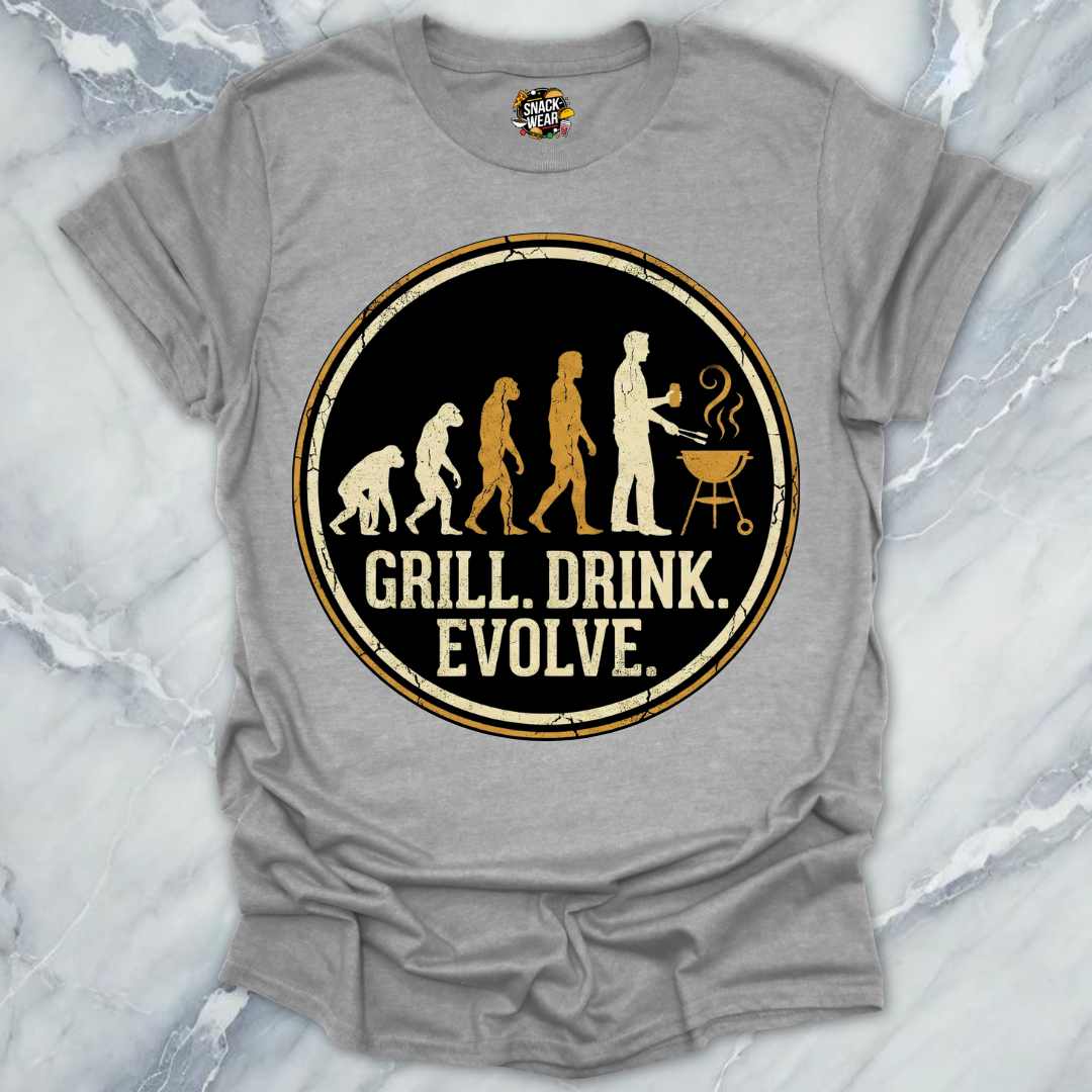 Grill Drink Evolve T-Shirt