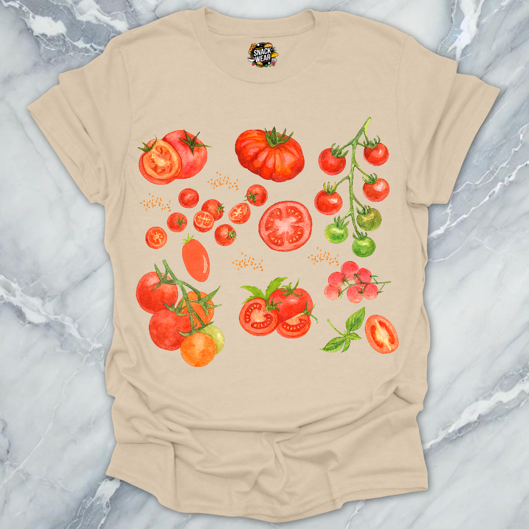 Tomato Garden Watercolor T-Shirt