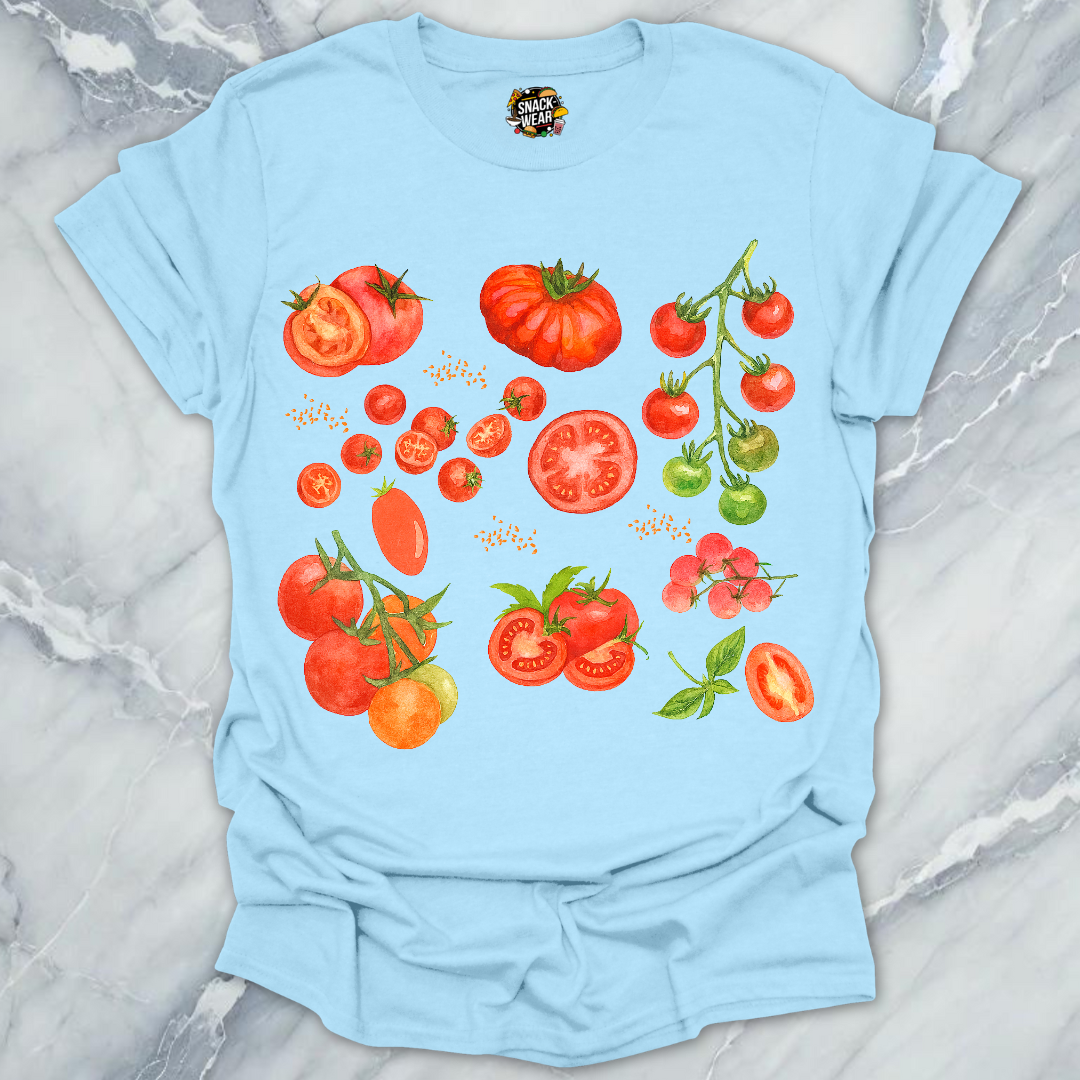 Tomato Garden Watercolor T-Shirt