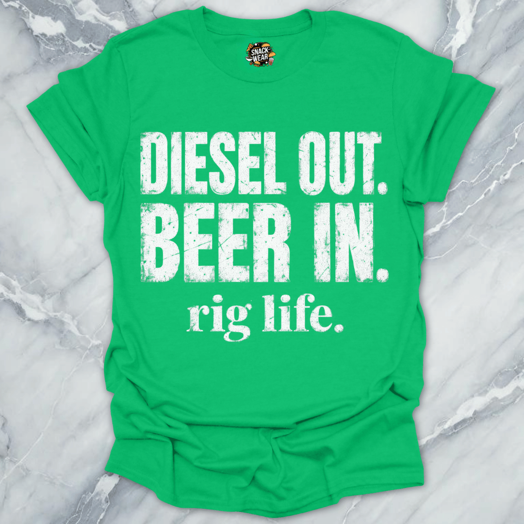 Diesel Out Beer In T-Shirt
