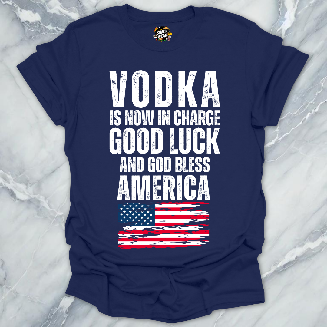 Vodka In Charge America T-Shirt