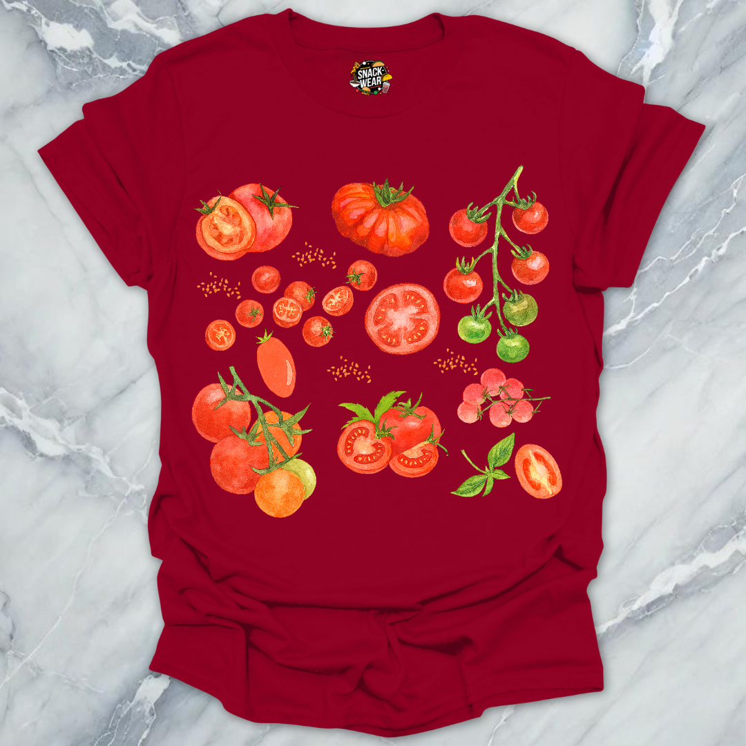 Tomato Garden Watercolor T-Shirt