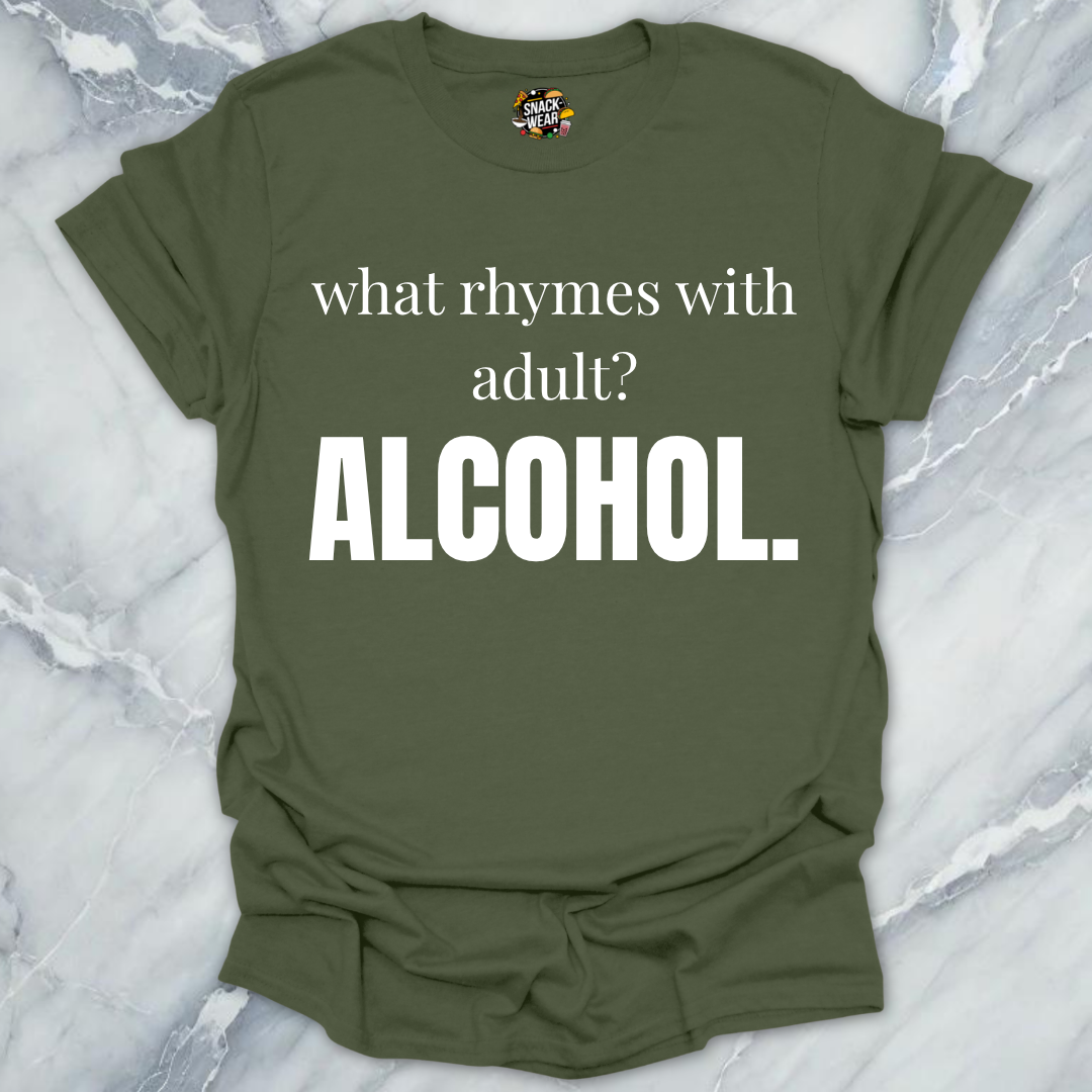 What Rhymes With Adult T-Shirt