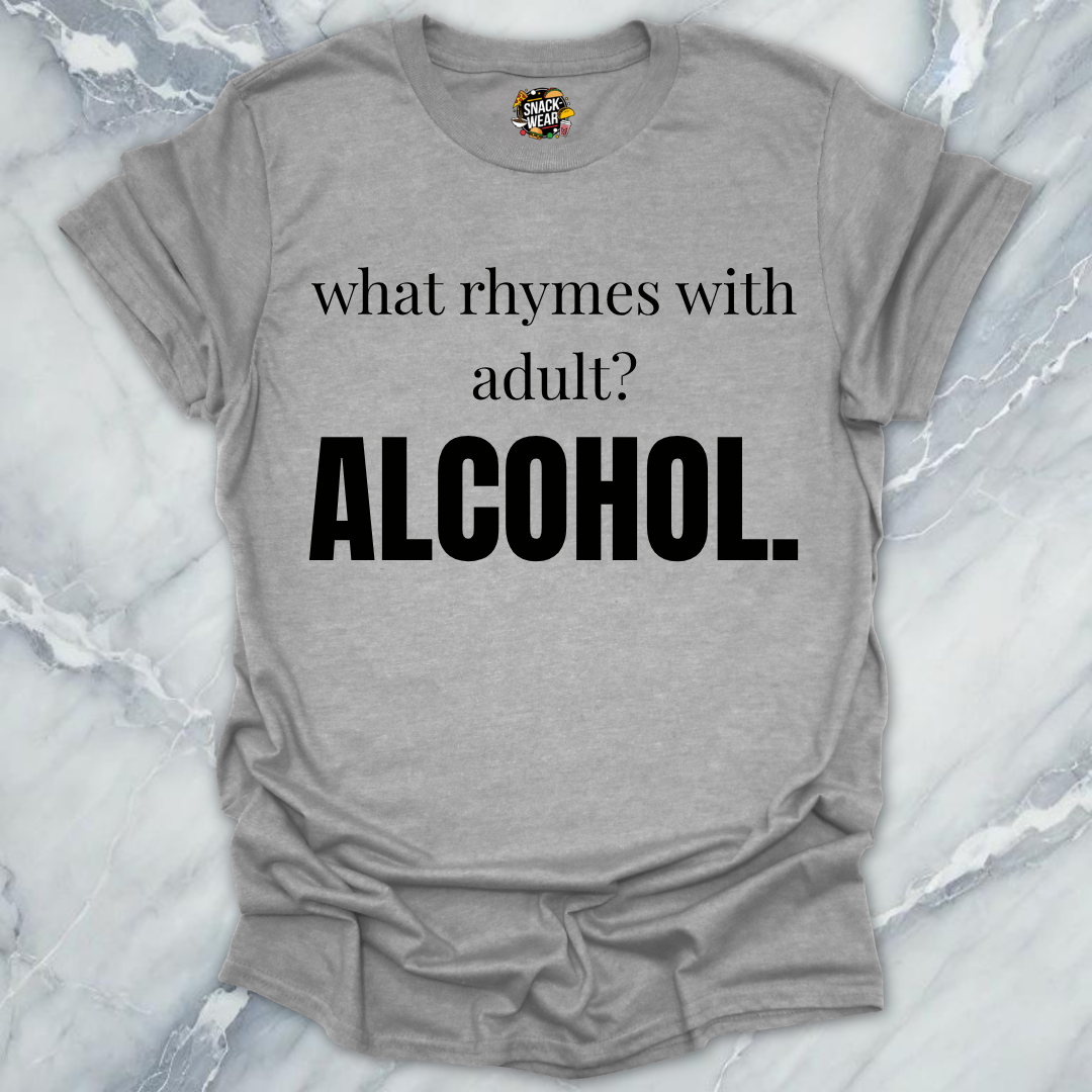 What Rhymes With Adult T-Shirt