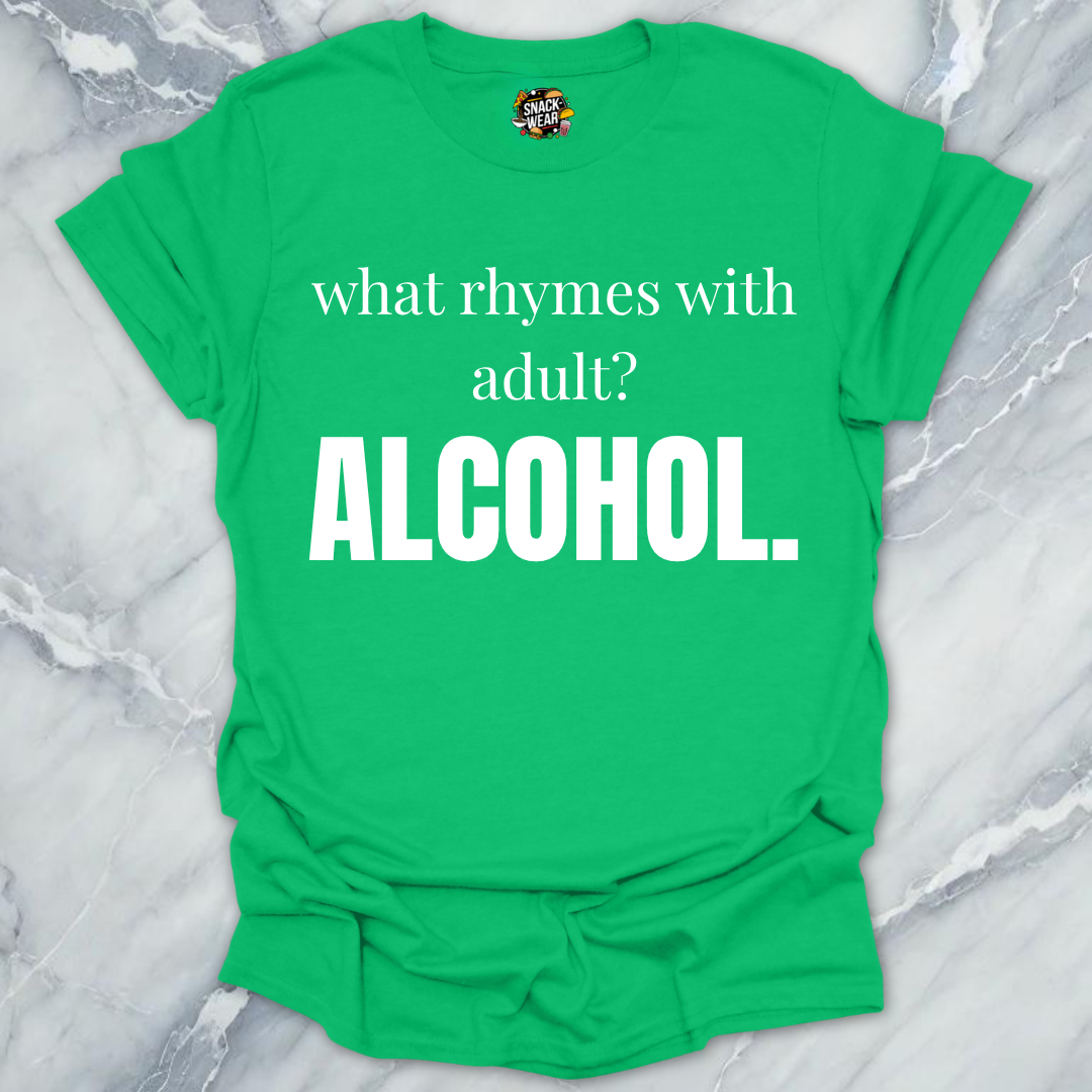 What Rhymes With Adult T-Shirt