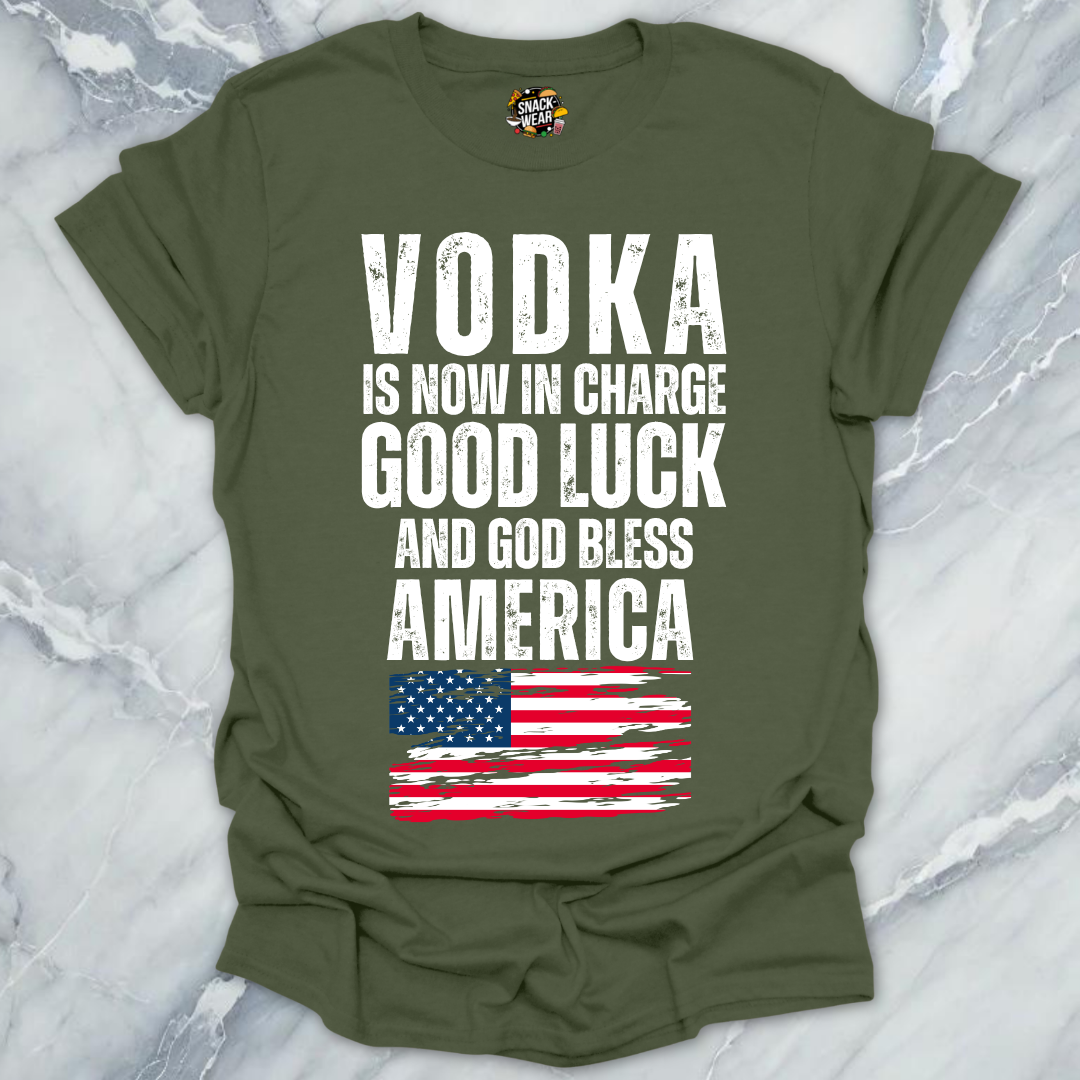 Vodka In Charge America T-Shirt
