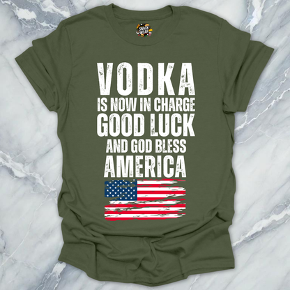 Vodka In Charge America T-Shirt