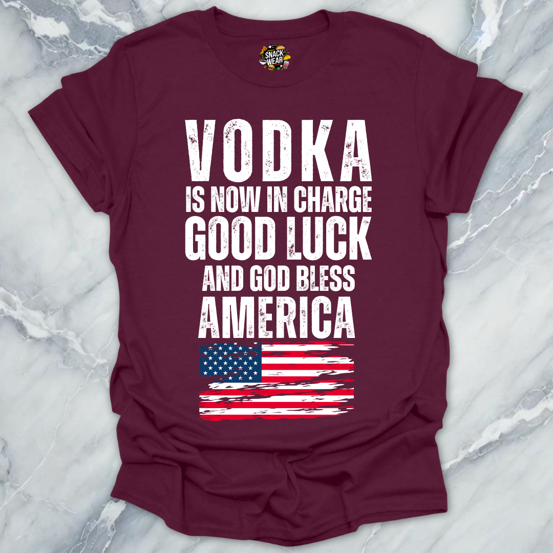 Vodka In Charge America T-Shirt