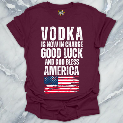 Vodka In Charge America T-Shirt