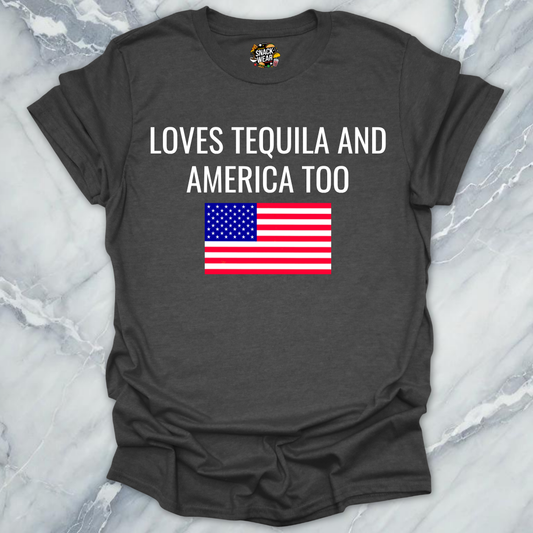 Loves Tequila America T-Shirt