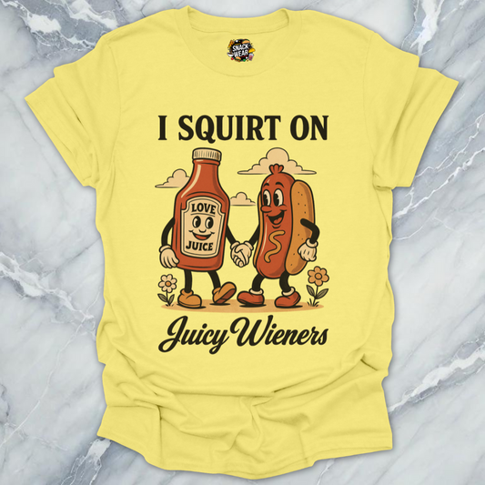Juicy Wiener Ketchup T-Shirt