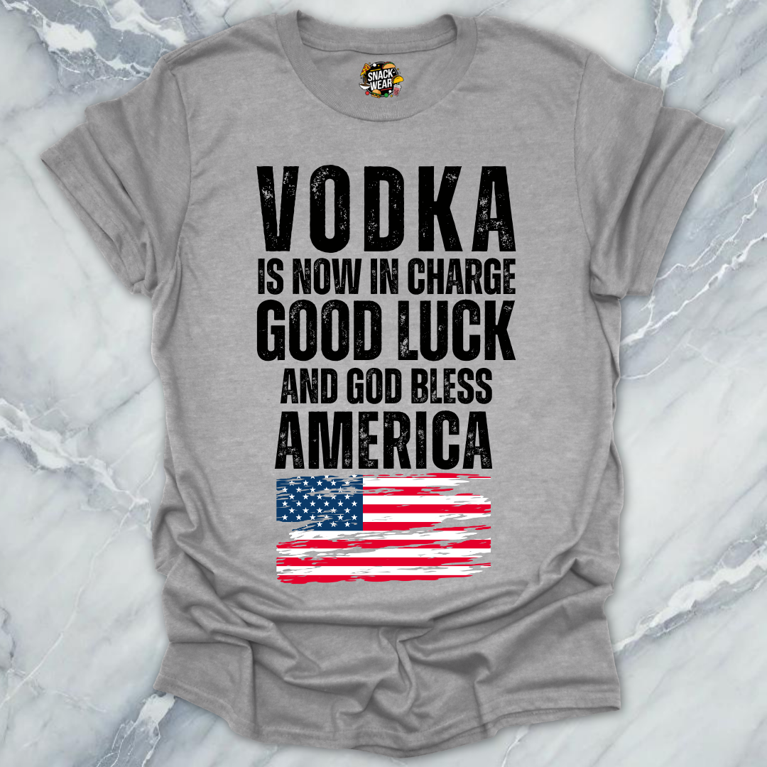 Vodka In Charge America T-Shirt