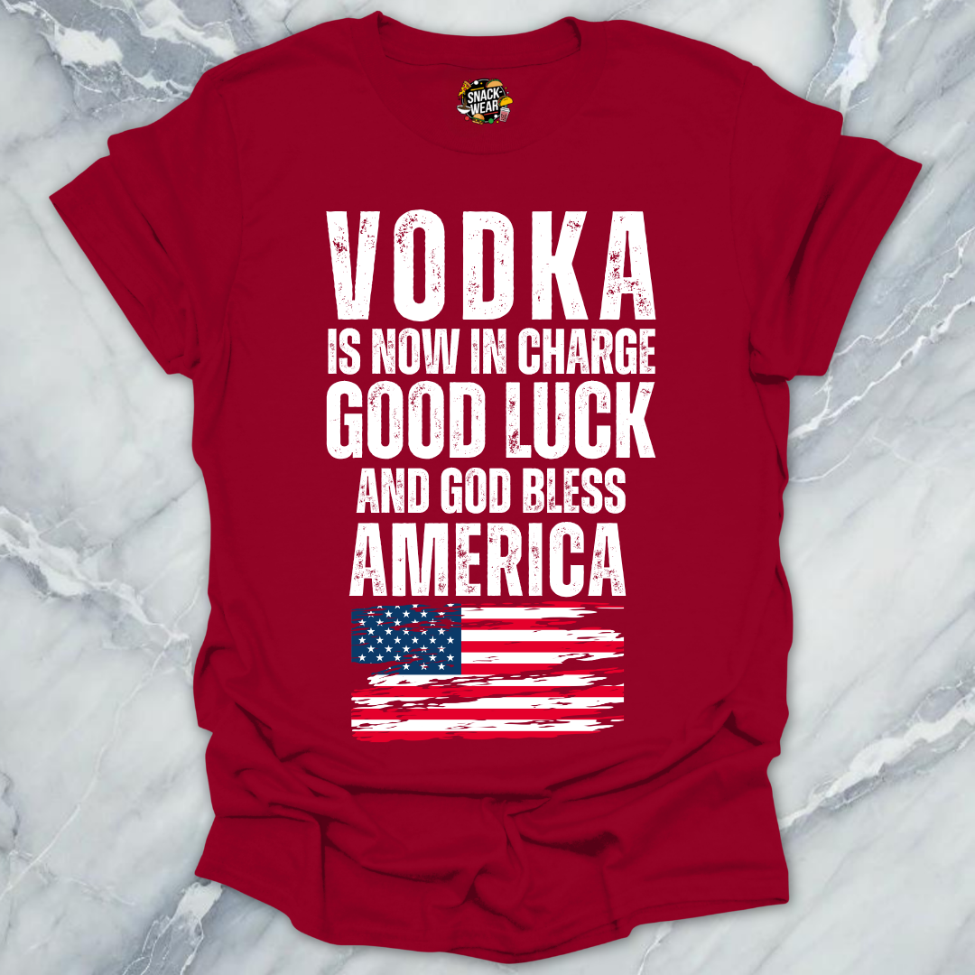 Vodka In Charge America T-Shirt