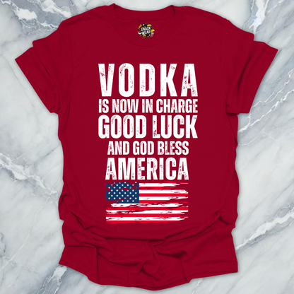 Vodka In Charge America T-Shirt