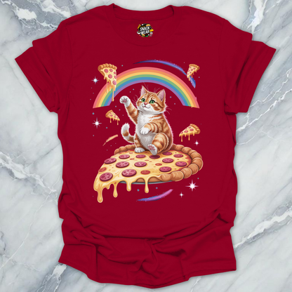 Pizza Cat Cosmic Vibes T-Shirt