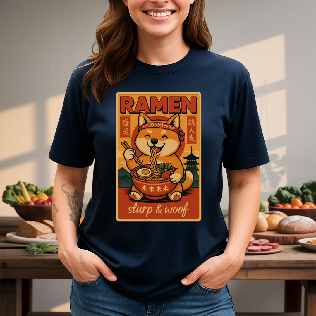 Ramen Shiba Inu T-Shirt