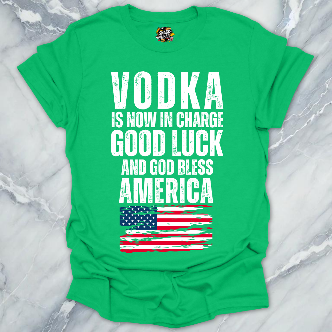 Vodka In Charge America T-Shirt